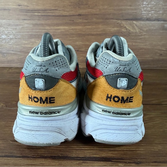 New Balance 990v3 ‘Navy Yard’ Suede Sneakers Women’s Size 8 Shoes - Picture 4 of 11